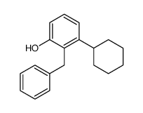 2-benzyl-3-cyclohexylphenol Structure
