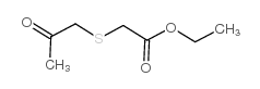 ETHYL 2-[(2-OXOPROPYL)THIO]ACETATE结构式