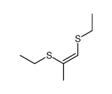 cis-1,2-di(ethylthio)-1-propene Structure