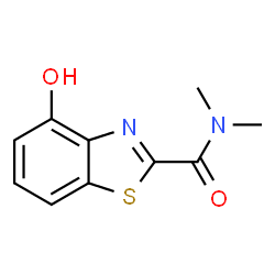 2-Benzothiazolecarboxamide,4-hydroxy-N,N-dimethyl-(9CI) Structure