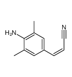 (Z)-3-(4-Amino-3,5-dimethylphenyl)acrylonitrile图片