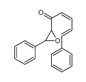 5-phenyl-1-(3-phenyloxiran-2-yl)penta-2,4-dien-1-one Structure