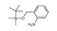 2-[[tert-butyl(dimethyl)silyl]oxymethyl]aniline Structure