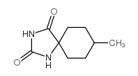 1,3-DIAZASPIRO(4.5)DECANE-2,4-DIONE, 8-METHYL- structure