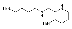 N,N'-BIS(4-AMINOBUTYL)-1,2-ETHANEDIAMINE结构式