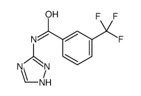 Benzamide, N-1H-1,2,4-triazol-3-yl-3-(trifluoromethyl)- (9CI) Structure