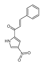 1-(4-nitro-pyrrol-2-yl)-3-phenyl-propenone Structure