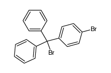 4-bromo-trityl bromide Structure