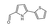 5-thiophen-2-yl-1H-pyrrole-2-carbaldehyde结构式