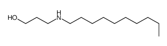 3-(decylamino)propan-1-ol结构式