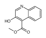 3-羟基-4-喹啉羧酸甲酯结构式