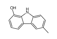 1-hydroxy-6-methyl carbazole结构式