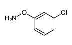 O-(m-chloro-phenyl)-hydroxylamine Structure
