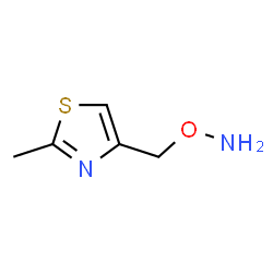 Thiazole,4-[(aminooxy)methyl]-2-methyl- (9CI)结构式