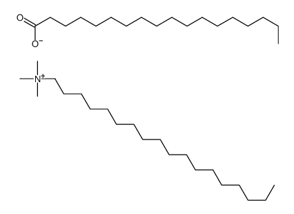 octadecanoate,trimethyl(octadecyl)azanium Structure