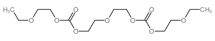 2,5,8,10,13-Pentaoxapentadecanoicacid, 9-oxo-, 2-ethoxyethyl ester结构式