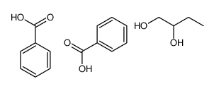 benzoic acid,butane-1,2-diol结构式