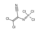 (2,2-dichloro-1-cyanovinyl)phosphorimidic trichloride结构式