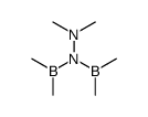 1,1-bis(dimethylboranyl)-2,2-dimethylhydrazine结构式