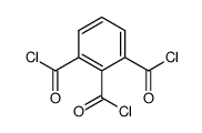 1,2,3-BENZENETRICARBONYL TRICHLORIDE structure