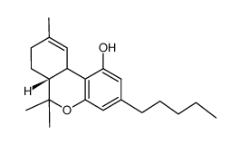 Δ9-tetrahydrocannabinol Structure