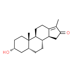 3-hydroxy-17-methyl-18-norandrost-13(17)-ene-16-one结构式