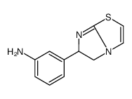 3-(5,6-Dihydroimidazo[2,1-b]thiazol-6-yl)aniline structure