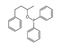 diphenyl(4-phenylbutan-2-yloxy)phosphane Structure