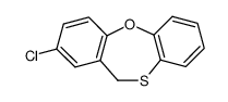 2-Chloro-11-H-dibenz[b,f]-1,4-oxathiepin结构式