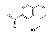 5-(4-nitrophenyl)pent-4-en-1-ol结构式