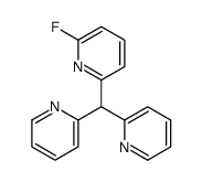 2-(dipyridin-2-ylmethyl)-6-fluoropyridine结构式