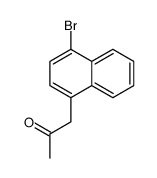 1-(4-bromonaphthalen-1-yl)propan-2-one Structure