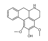 (6aR)-1,3-dimethoxy-5,6,6a,7-tetrahydro-4H-dibenzo[de,g]quinoline-2-ol Structure