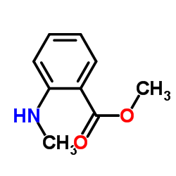 methyl n-methylanthranilate structure