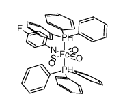 [Fe(triphenylphosphine)2(CO)2(4-FC6H4NSO)] Structure