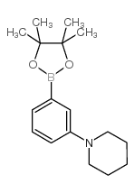 1-(3-(4,4,5,5-四甲基-1,3,2-二氧硼烷-2-基)苯基)哌啶图片