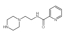 Pyridine-2-carboxylic acid (2-piperazin-1-yl-ethyl)-amide结构式