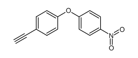 4-(4'-nitrophenoxy)phenylacetylene结构式