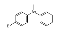 (4-bromo-phenyl)-methyl-phenyl-arsine结构式