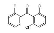 (2,6-dichlorophenyl)-(2-fluorophenyl)methanone结构式