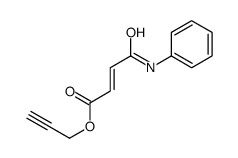 prop-2-ynyl 4-anilino-4-oxobut-2-enoate Structure