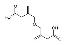 3-[2-(carboxymethyl)prop-2-enoxymethyl]but-3-enoic acid Structure