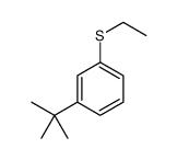 1-tert-butyl-3-ethylsulfanylbenzene Structure