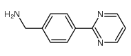 (4-(PYRIMIDIN-2-YL)PHENYL)METHANAMINE structure