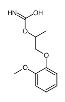 1-(2-methoxyphenoxy)propan-2-yl carbamate Structure