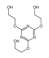 2,2',2''-((1,3,5-Triazine-2,4,6-triyl)tris(oxy))triethanol Structure