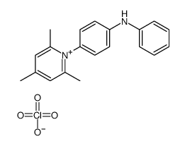 N-phenyl-4-(2,4,6-trimethylpyridin-1-ium-1-yl)aniline,perchlorate结构式