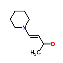 4-Piperidino-3-buten-2-one structure