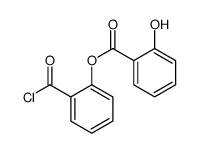 (2-carbonochloridoylphenyl) 2-hydroxybenzoate Structure