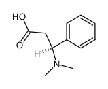 (S)-3-dimethylamino-3-phenyl-propionic acid结构式